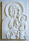 Kapliczka Domowa mała nr 1 - płaskorzeźba z gipsu ceramicznego  (4)
