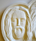 Pan Bóg W Trójcy Przenajświętszej – płaskorzeźba z gipsu ceramicznego (4)