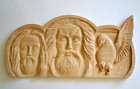 Pan Bóg W Trójcy Przenajświętszej – płaskorzeźba z drewna lipowego (1)
