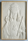 Zestaw do Świętej Rodzinnej Modlitwy - dwa elementy - płaskorzeźba z gipsu ceramicznego (3)