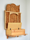 Kapliczka Domowa duża nr 2 - cztery płaskorzeźby z drewna lipowego  (2)