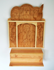 Kapliczka Domowa duża nr 2 - cztery płaskorzeźby z drewna lipowego  (14)