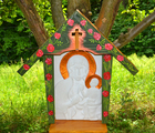 Kapliczka Ogrodowa nr 3 – płaskorzeźba z gipsu ceramicznego (4)