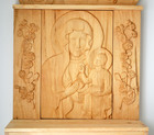Kapliczka Domowa duża nr 1 - cztery płaskorzeźby z drewna lipowego  (2)