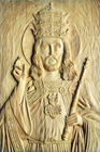 Kapliczka Domowa duża nr 1 - cztery płaskorzeźby z drewna lipowego  (13)